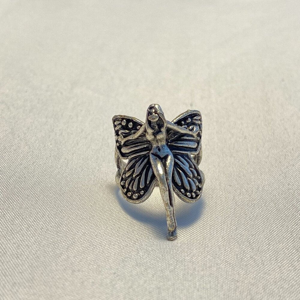 Butterfly Woman Ring